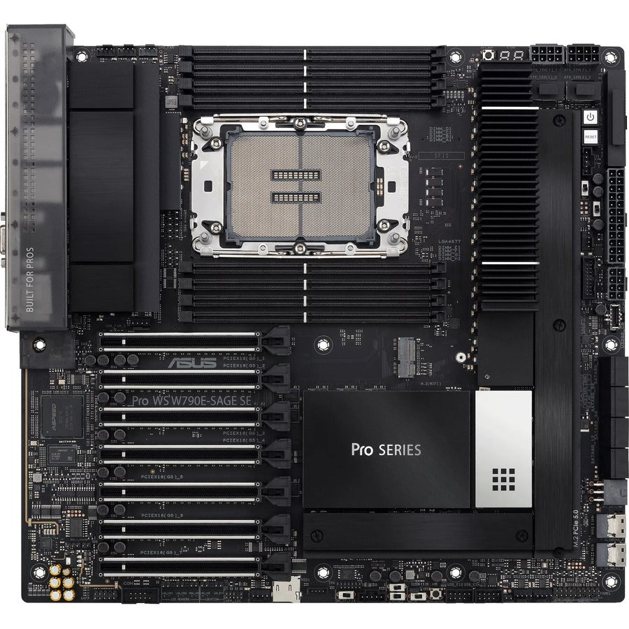 Asus PRO WS W790E-SAGE SE Desktop Motherboard - Intel W790 Chipset - Socket LGA-4677 | SKU MB-PW790SE