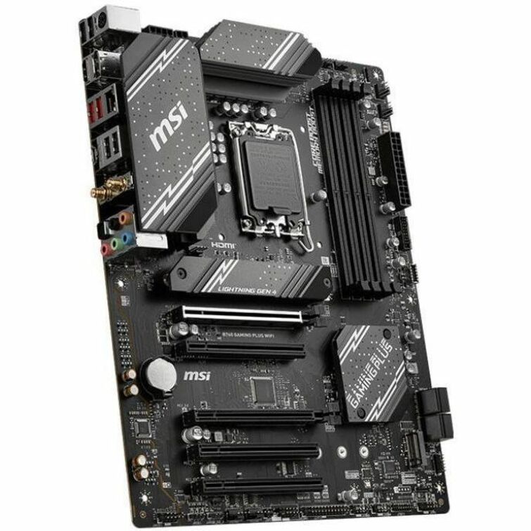 MSI B760 GAMING PLUS WIFI Gaming Desktop Motherboard - Intel B760 Chipset - Socket LGA-1700 - ATX | SKU MB-B76GPLW
