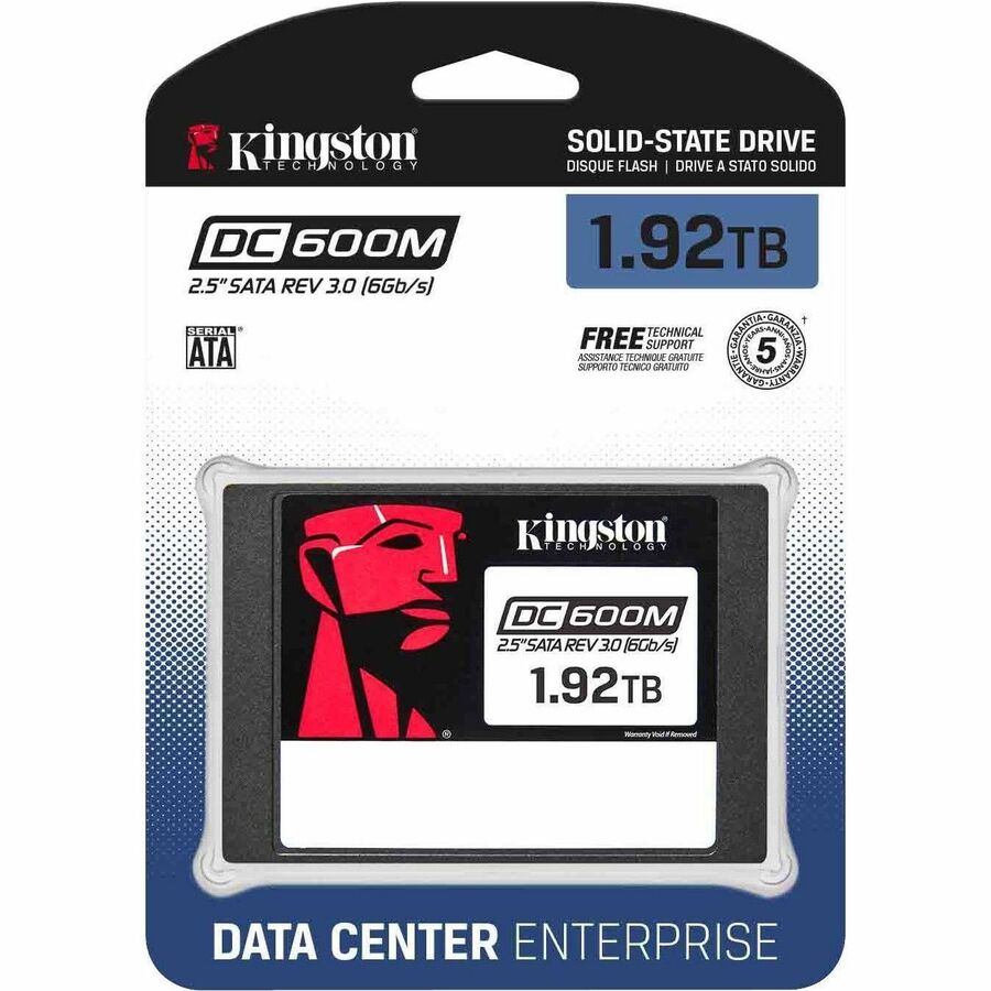 Kingston DC600M 1.88 TB Solid State Drive - 2.5" Internal - SATA - Mixed Use | SKU SEDC6M1920