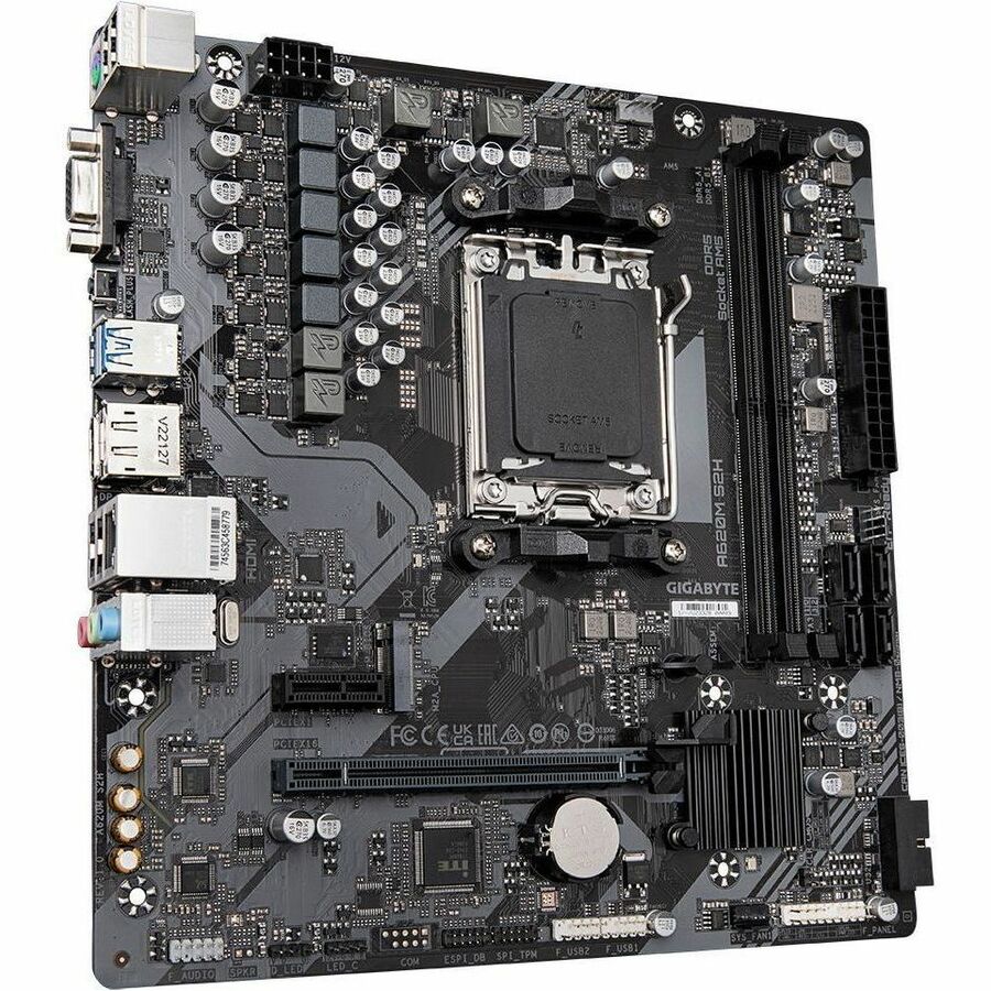 GIGABYTE Ultra Durable A620M S2H Desktop Motherboard - AMD A620 Chipset - Socket AM5 - Micro ATX | SKU MB-A62MS2H