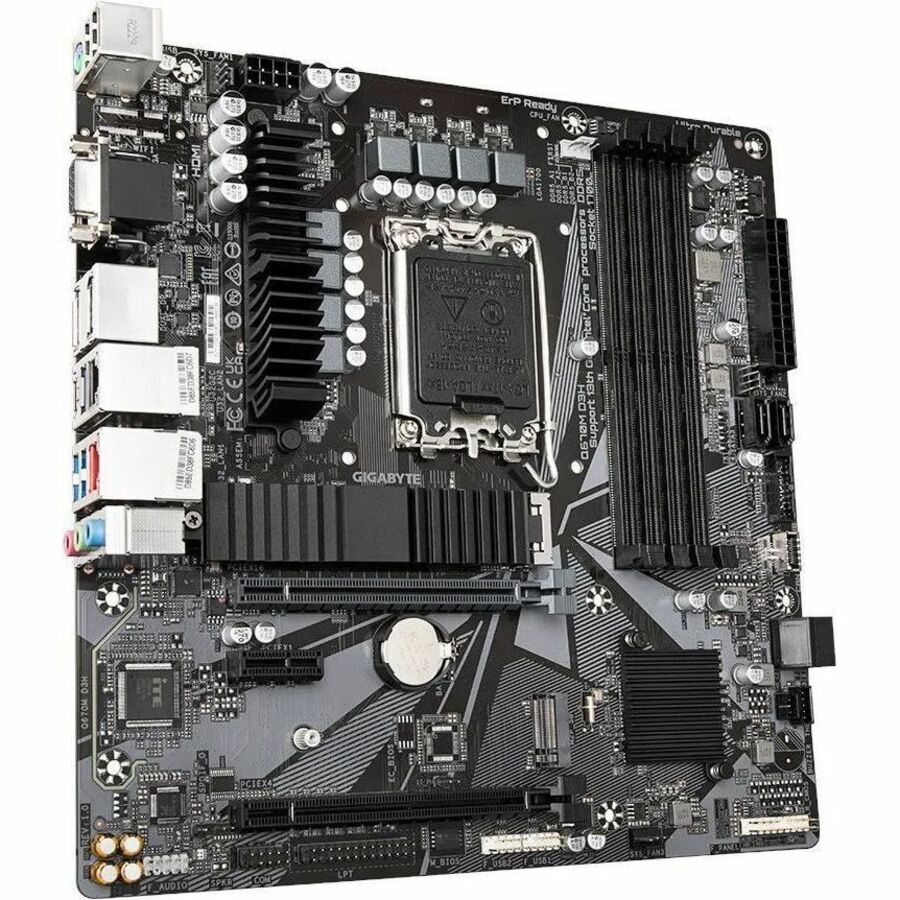 GIGABYTE Ultra Durable Q670M D3H Gaming Desktop Motherboard - Intel Q670 Chipset - Socket LGA-1700 - Micro ATX | SKU MB-Q67MD35