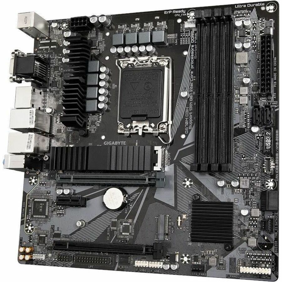 GIGABYTE Ultra Durable Q670M D3H Gaming Desktop Motherboard - Intel Q670 Chipset - Socket LGA-1700 - Micro ATX | SKU MB-Q67MD35