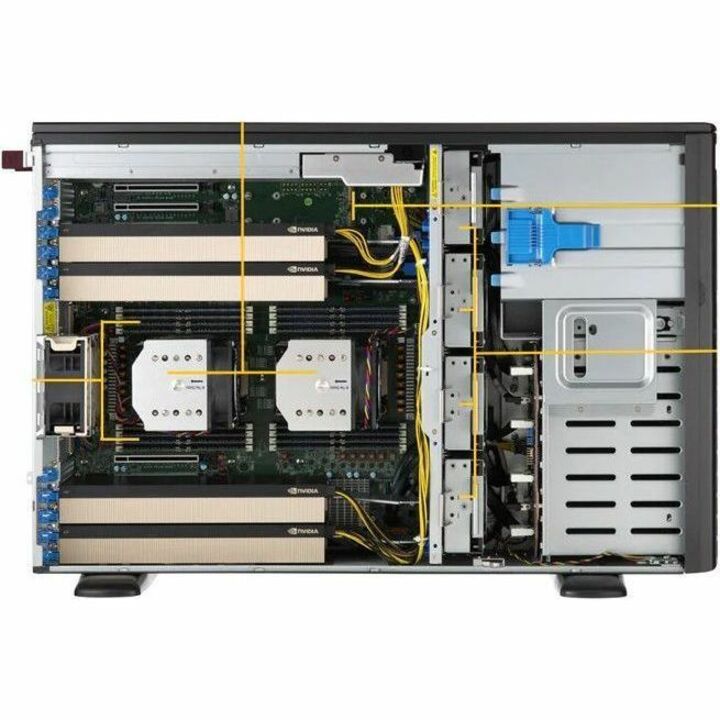Supermicro SuperServer 741GE-TNRT Server Barebone System - Tower - Soc ...
