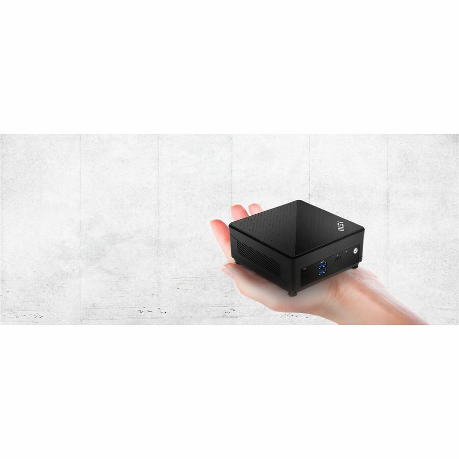 MSI Cubi 5 12M - NUC Mini PC Barebone - Intel Core i3-1215U - WiFi 6 - BT 5.3 - Dual LAN - 3Y Advanced Replacement | SKU MSI-CUB086