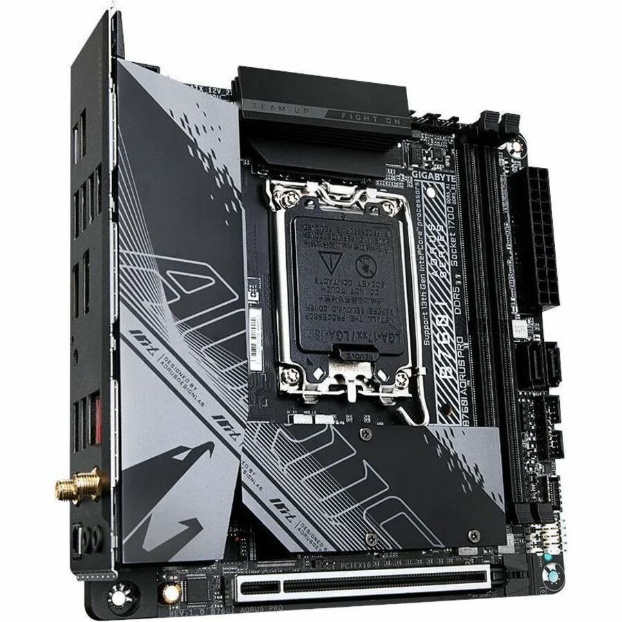 GIGABYTE B760I AORUS PRO Gaming Desktop Motherboard - Intel B760 Chipset - Socket LGA-1700 - Mini ITX | SKU MB-B76IAPR