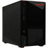 Asustor AS5402T, 2 Bay NAS, Intel Quad-Core 2.0GHz CPU, 4X M.2 NVMe SSD Slots, 2x2.5GbE Ports, 4GB DDR4 RAM, for Gaming and Live Stream, Network Attached Storage(Diskless) | SKU NS-AS5402T