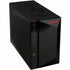 Asustor AS5402T, 2 Bay NAS, Intel Quad-Core 2.0GHz CPU, 4X M.2 NVMe SSD Slots, 2x2.5GbE Ports, 4GB DDR4 RAM, for Gaming and Live Stream, Network Attached Storage(Diskless) | SKU NS-AS5402T