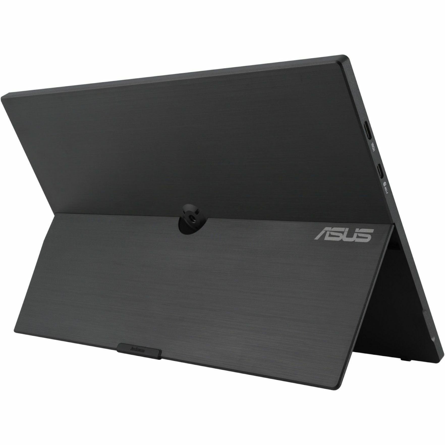 Asus ZenScreen MB16AHV 16" Class Full HD LED Monitor - 16:9 - Black | SKU AS-MB16AHV
