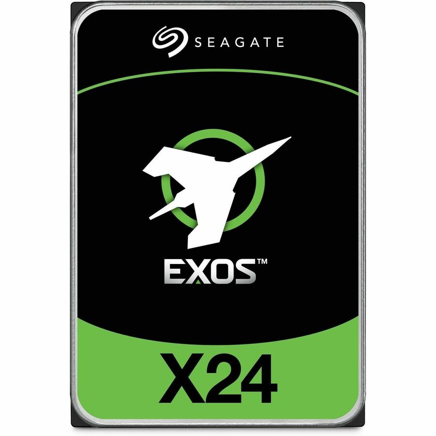 Seagate Exos X24 ST24000NM002H 24 TB Hard Drive - 3.5" Internal - SATA (SATA/600) - Conventional Magnetic Recording (CMR) Method | SKU HD-ST24T2H