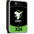 Seagate Exos X24 ST24000NM002H 24 TB Hard Drive - 3.5" Internal - SATA (SATA/600) - Conventional Magnetic Recording (CMR) Method | SKU HD-ST24T2H