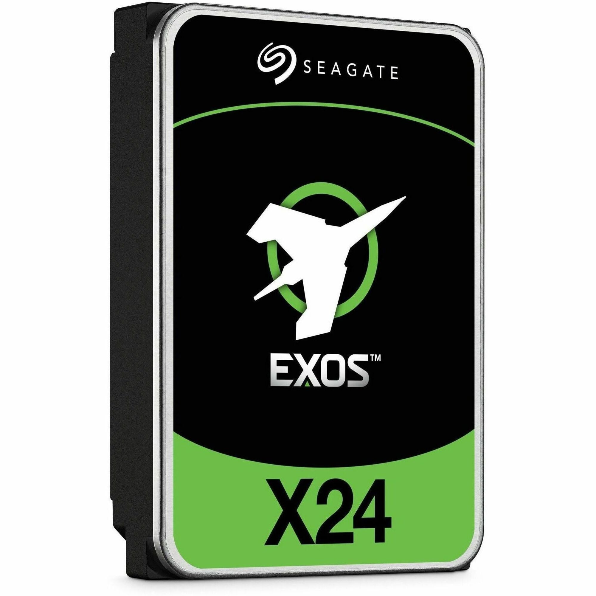 Seagate Exos X24 ST24000NM002H 24 TB Hard Drive - 3.5" Internal - SATA (SATA/600) - Conventional Magnetic Recording (CMR) Method | SKU HD-ST24T2H