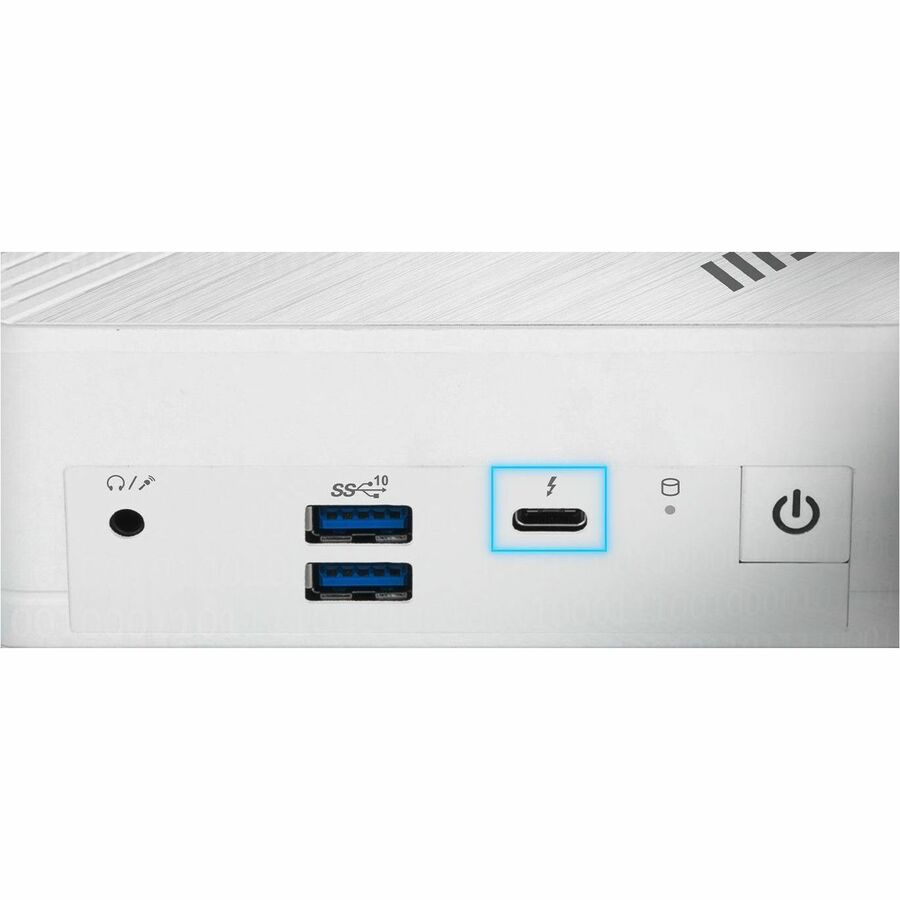 MSI Cubi 5 12M-266US Desktop Computer - Intel Core i3 12th Gen i3-1215U - 8 GB - 1 TB PCI Express NVMe SSD - Mini PC - Windows 11 - 1 Year Warranty | SKU MSI-CBM266