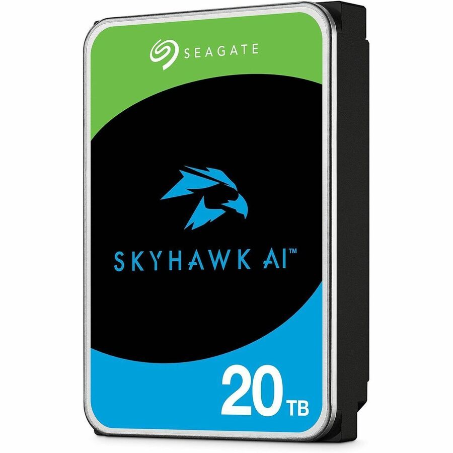 Seagate SkyHawk AI ST20000VE003 20 TB Hard Drive - 3.5" Internal - SATA (SATA/600) - Conventional Magnetic Recording (CMR) Method | SKU HD-ST20VE3