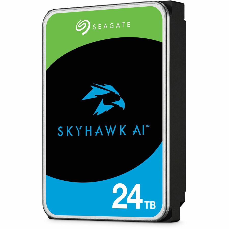 Seagate SkyHawk AI ST24000VE002 24 TB Hard Drive - 3.5" Internal - SATA (SATA/600) - Conventional Magnetic Recording (CMR) Method | SKU HD-ST24VE2