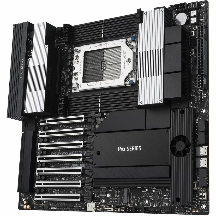 Asus WS WRX90E-SAGE SE Workstation Motherboard - AMD WRX90 Chipset - Socket sTR5 - SSI EEB | SKU MB-PWX90SE