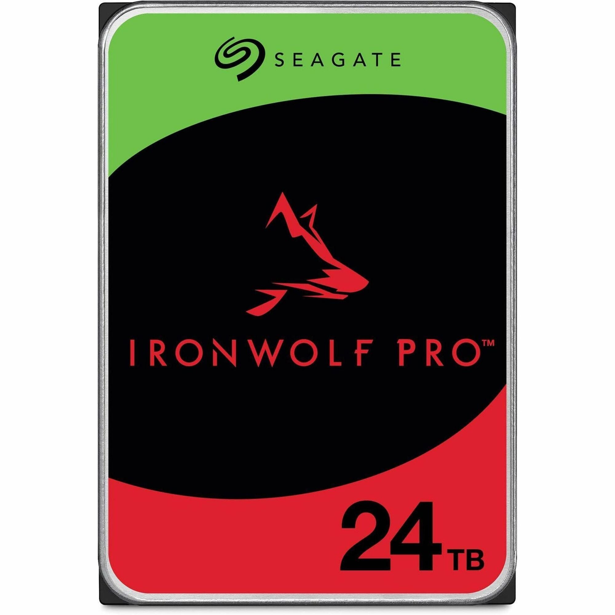 Seagate IronWolf Pro ST24000NT002 24 TB Hard Drive - 3.5" Internal - SATA (SATA/600) - Conventional Magnetic Recording (CMR) Method | SKU ST24TBNT02