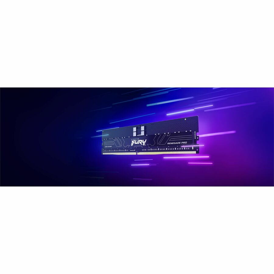 Kingston 32GB (1 x 32GB) DDR5 6400MT/s CL32 FURY Renegade Pro RDIMM Black EXPO | SKU KF64RBE-32