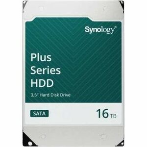 Synology Plus HAT3310-16T 16 TB Hard Drive - 3.5" Internal - SATA (SATA/600) - Conventional Magnetic Recording (CMR) Method | SKU SYN-H3316T