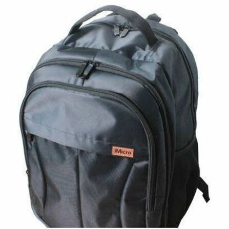 iMicro Carrying Case (Backpack) for 15.6" Notebook - Black | SKU BP-LP15V1B