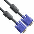 Vcom VGA Cable HD 15 M/F 3+4 +2 Ferrite | SKU VC-VGA10F