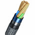 VegGieg V-H403 8K HDMI Cable 48Gbps 6.6FT/2M, Braided Cord-4K@120Hz 8K@60Hz, DTS:X, HDCP 2.2 & 2.3, HDR 10 Compatible with TV/PS5/HDTV/Blu-ray | SKU VG-VH41