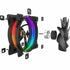 PCCOOLER CORONA 3-IN-1 FRGB Cooling Fan | SKU FAN-CO3IN1