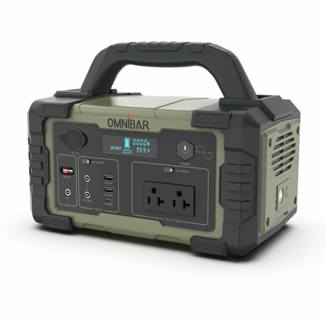 GUNMANSA OMNIBAR 600W Portable Power Station