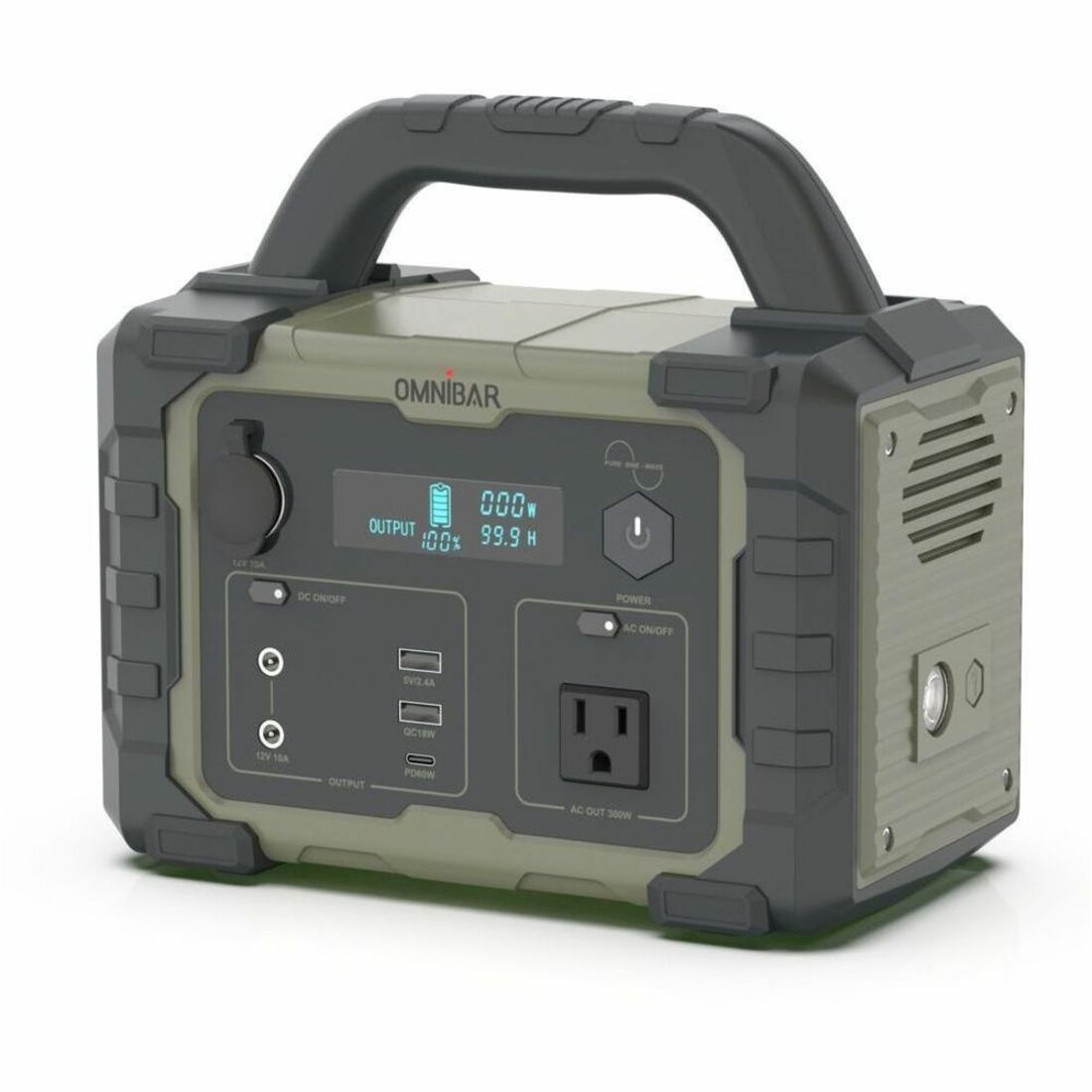 GUNMANSA OMNIBAR 300W Portable Power Station