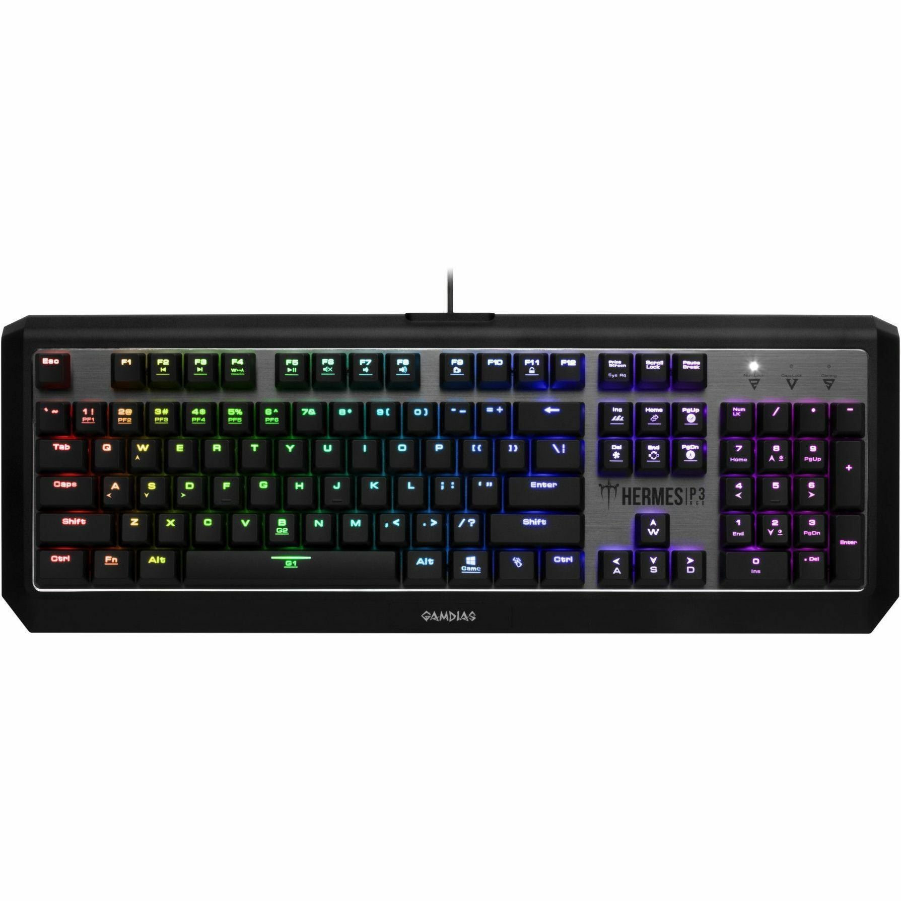 GAMDIAS HERMES P3 Gaming Keyboard | SKU KB-HERMSP3
