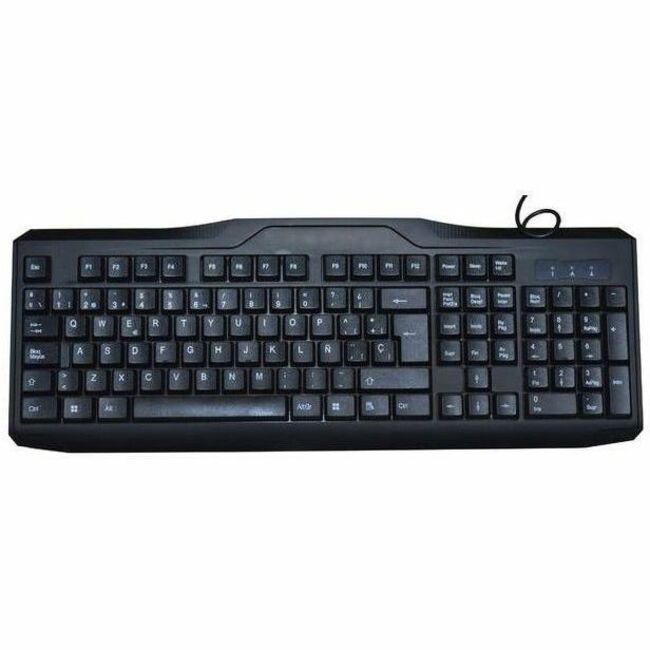 iMicro KB-US9851S USB Wired 108-Key Spanish Keyboard (Black) | SKU KB-US9851S