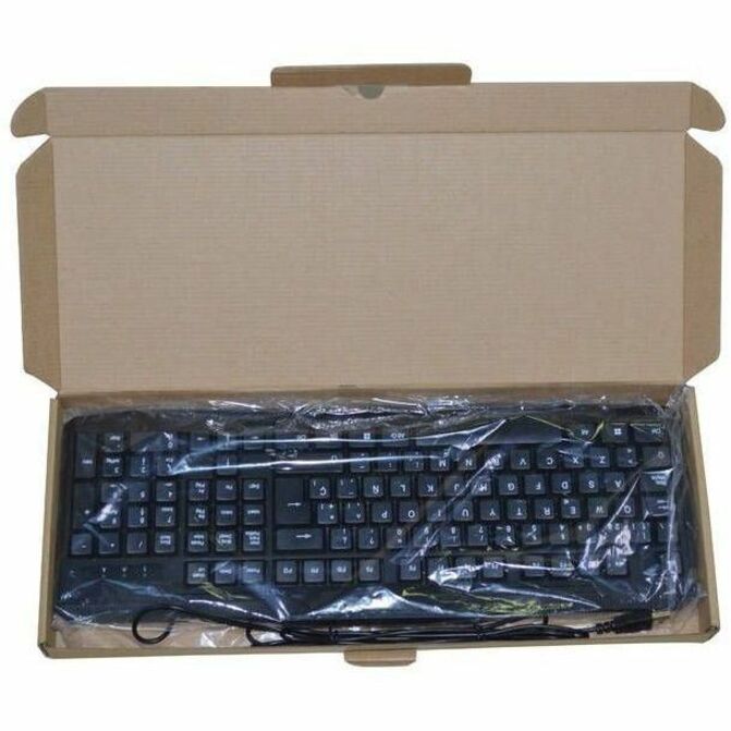 iMicro KB-US9851S USB Wired 108-Key Spanish Keyboard (Black) | SKU KB-US9851S