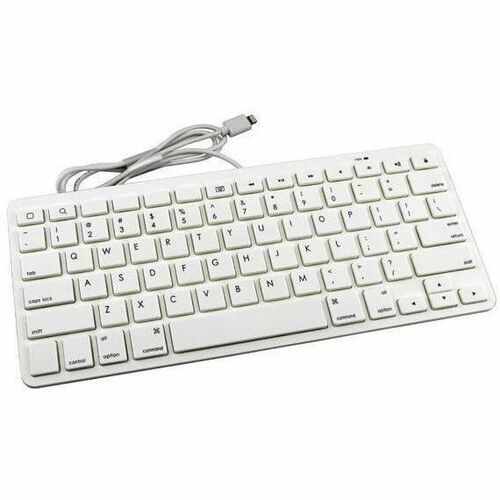 iMicro YBK-S0808 MFI Certified 8-PIN APPLE Keyboard for IPHONE and IPAD (White) | SKU YBK-S0808