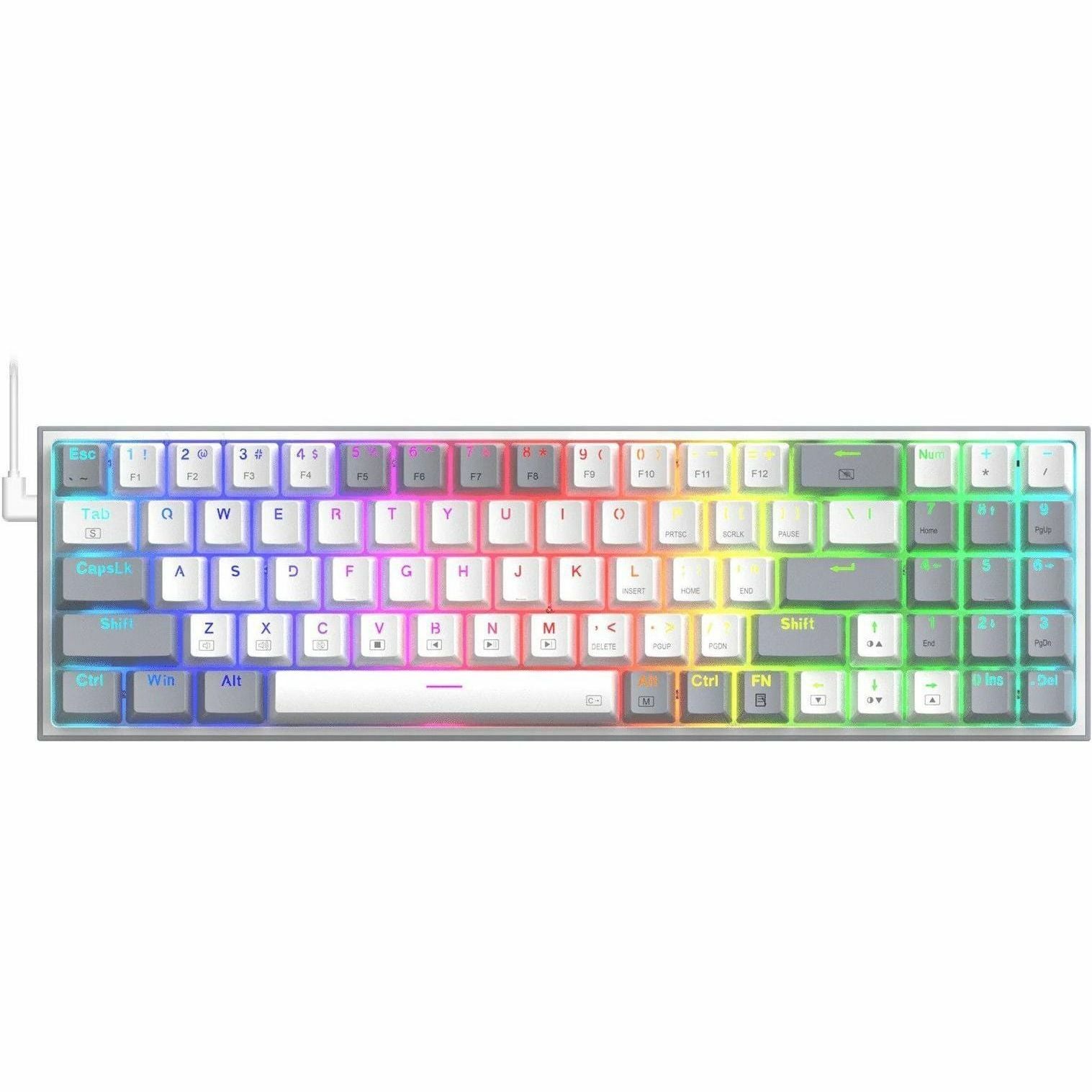 Redragon K628 Pollux Gaming Keyboard | SKU KB-K628GY