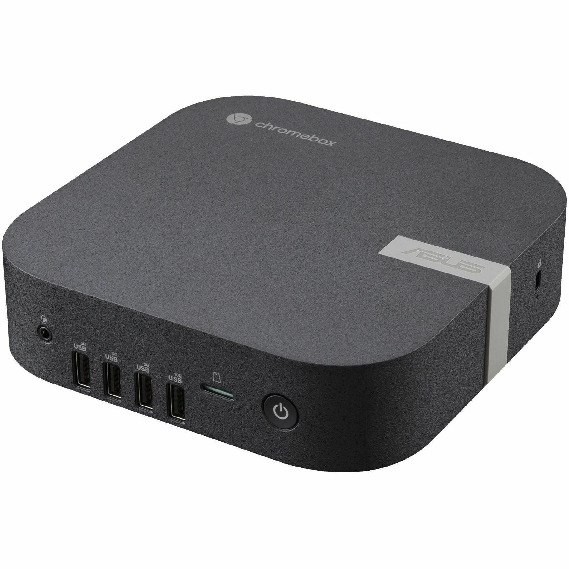 Asus Chromebox 5a CHROMEBOX5A-S7162UN Chromebox - Intel Core i7 13th Gen i7-1355U - 16 GB - 256 GB SSD - Mini PC - Eco Black | SKU AS-CHB562N