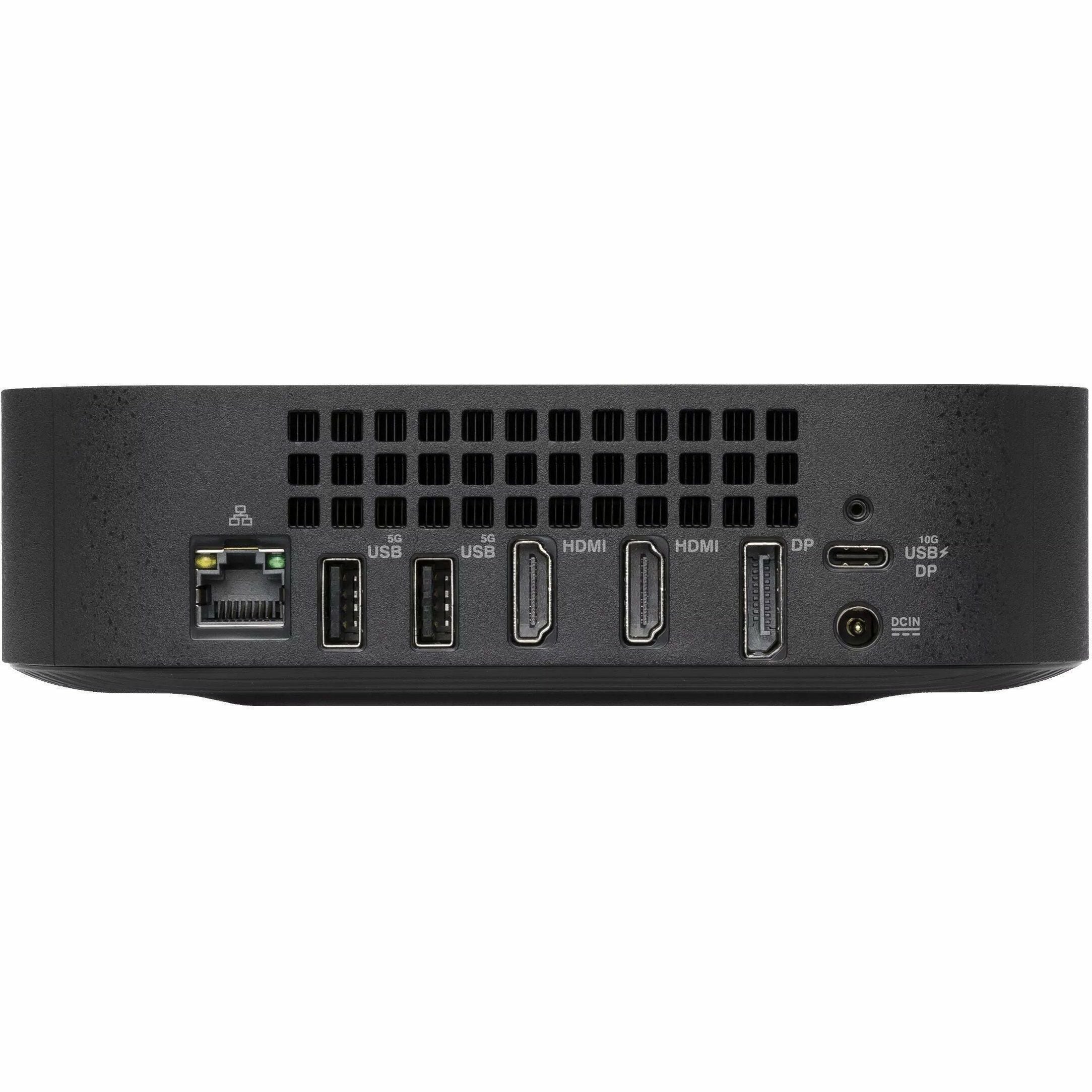 Asus Chromebox 5a CHROMEBOX5A-SC041UN Chromebox - Intel Celeron 7305 - 4 GB - 128 GB SSD - Mini PC - Eco Black | SKU AS-CHB504N