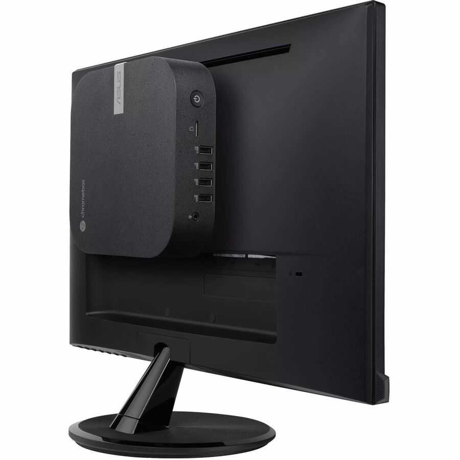 Asus Chromebox 5a CHROMEBOX5A-SC041UN Chromebox - Intel Celeron 7305 - 4 GB - 128 GB SSD - Mini PC - Eco Black | SKU AS-CHB504N