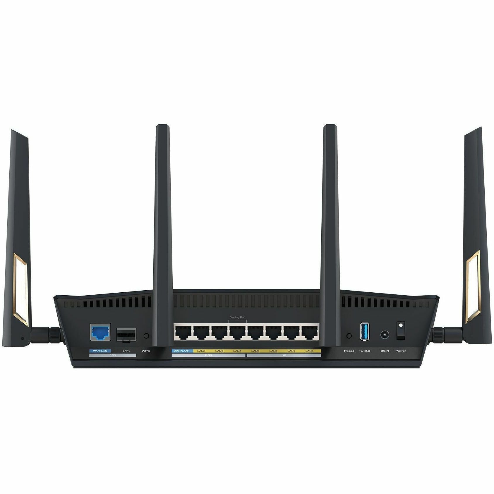 Asus RT-BE88U Wi-Fi 7 IEEE 802.11 a/b/g/n/ac/ax/be Ethernet Wireless Router | SKU AS-RTBE88U