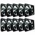 Apevia CF1012S-BK Cooling Fan - 10 Pack | SKU FAN-CF10BK