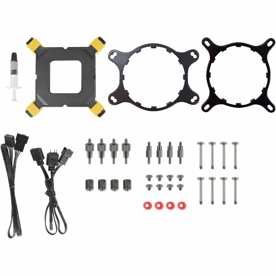 Cube Style Radiator AZZA CUBE 240 LCAZ-240P-ARGB CUBE Cooling Fan/Radiator/Water Block/Pum ...