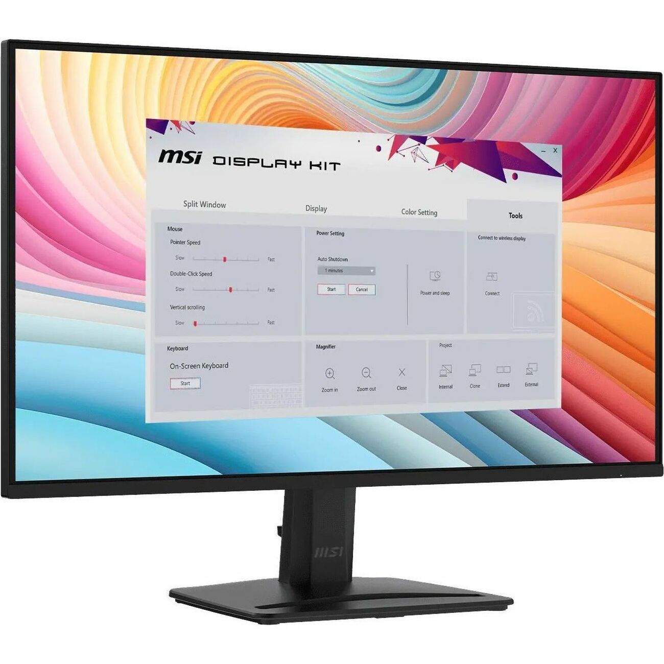 MSI PRO MP251 E2 - PROMP251E2 - Business Productivity Monitor - 24.5" IPS 120Hz Adaptive-Sync Display - HDMI - DisplayPort | SKU MSI-MP25E2