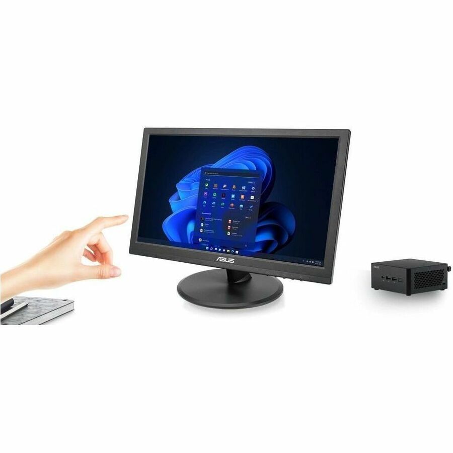 Asus VT169HE 16" Class LED Touchscreen Monitor - 16:9 - 5 ms | SKU AS-VT169HE