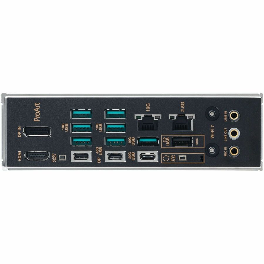 Asus ProArt X870E-CREATOR WIFI Gaming Desktop Motherboard - AMD X870E Chipset - Socket AM5 - ATX | SKU MB-PAX87EC