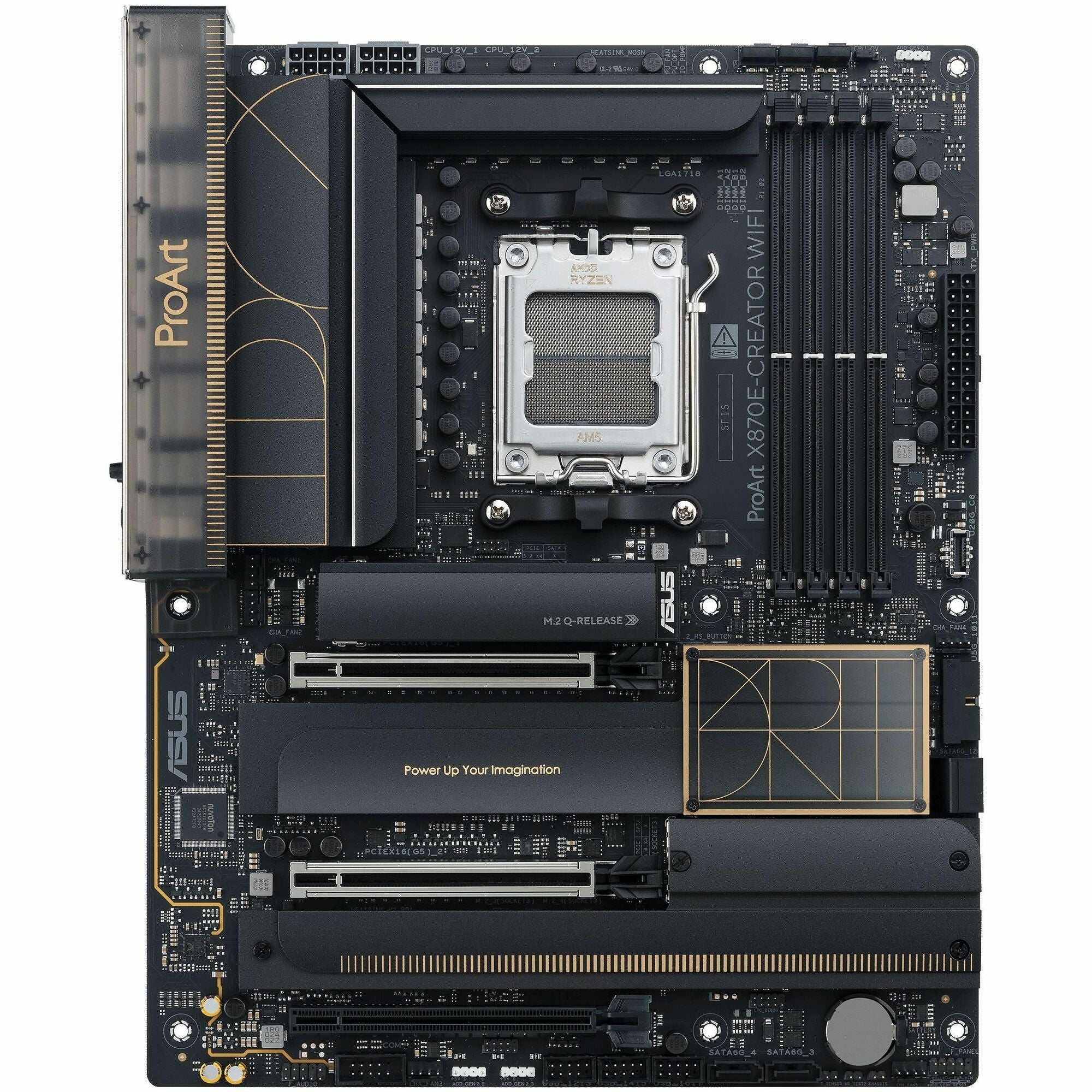Asus ProArt X870E-CREATOR WIFI Gaming Desktop Motherboard - AMD X870E Chipset - Socket AM5 - ATX | SKU MB-PAX87EC