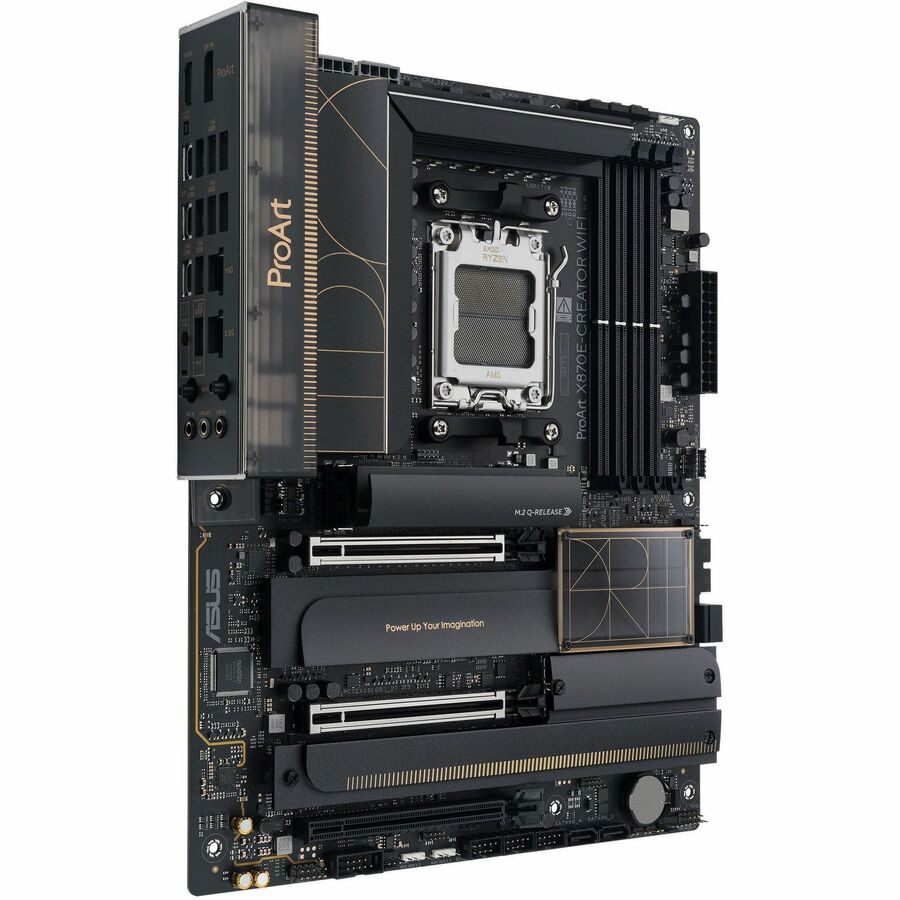 Asus ProArt X870E-CREATOR WIFI Gaming Desktop Motherboard - AMD X870E Chipset - Socket AM5 - ATX | SKU MB-PAX87EC