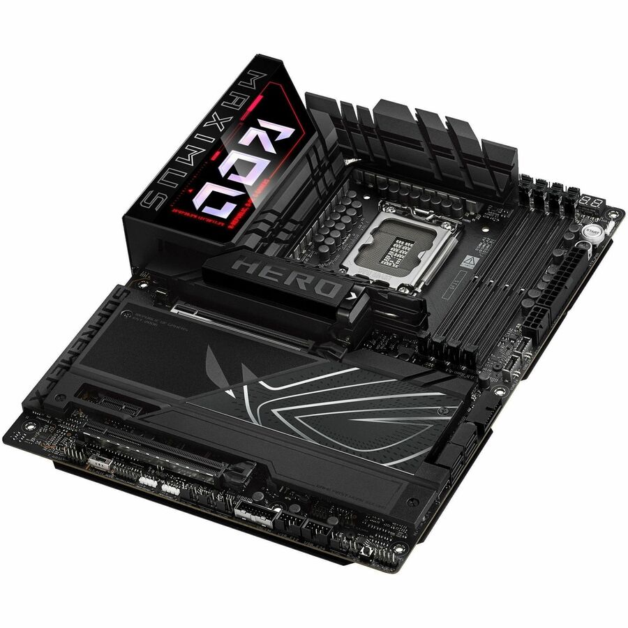 Asus ROG MAXIMUS Z890 HERO Gaming Desktop Motherboard - Intel Z890 Chipset - Socket LGA-1851 - ATX | SKU MB-MAZ89HE