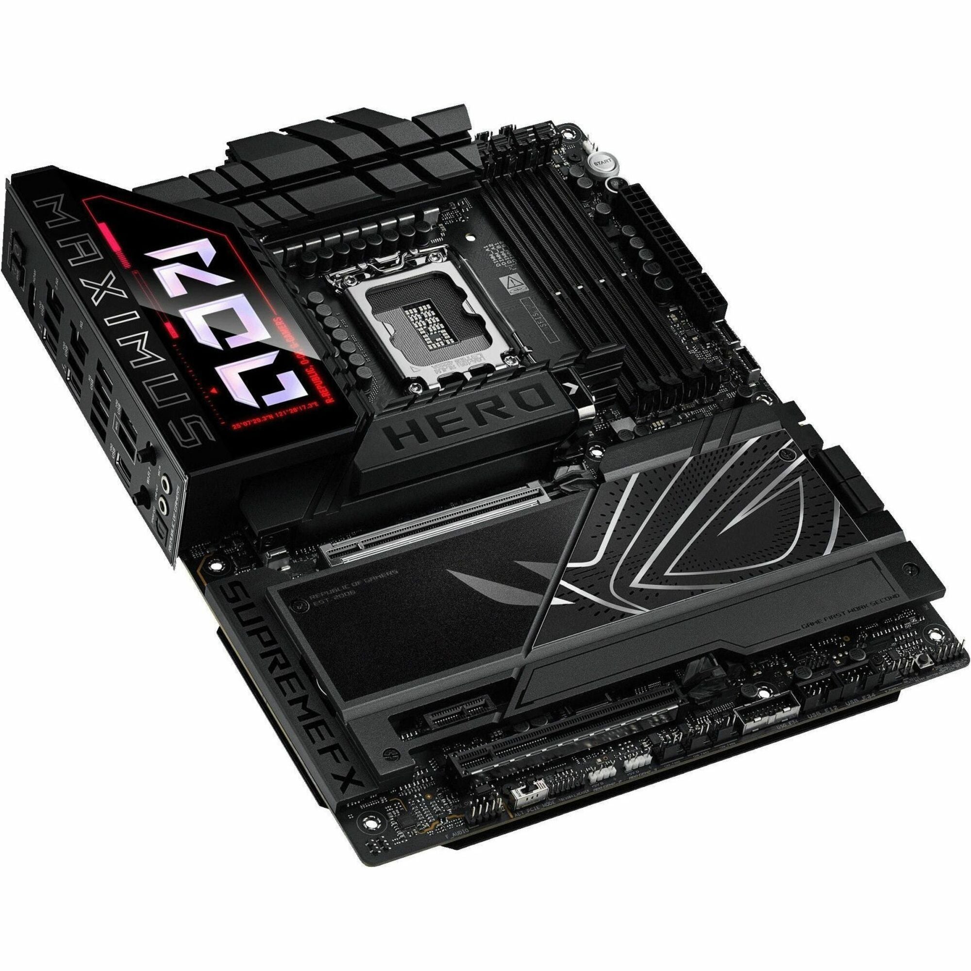 Asus ROG MAXIMUS Z890 HERO Gaming Desktop Motherboard - Intel Z890 Chipset - Socket LGA-1851 - ATX | SKU MB-MAZ89HE