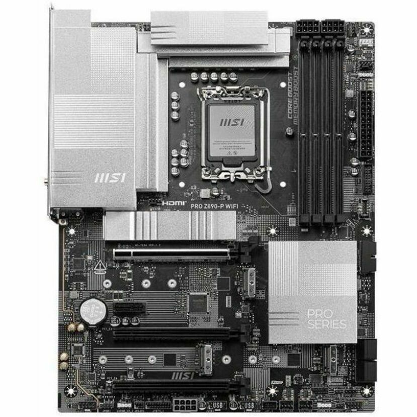 MSI PRO Z890-P WIFI ATX MOTHERBOARD LGA 1851 for Intel Core Ultra CPU | SKU MB-POZ89PW