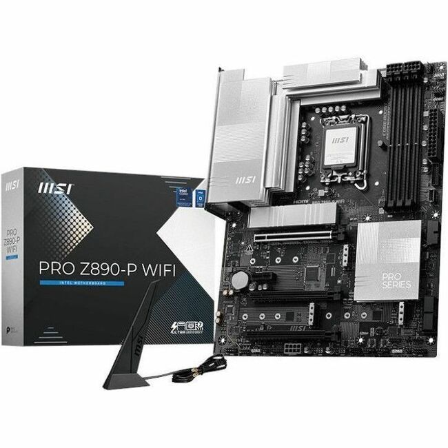 MSI PRO Z890-P WIFI ATX MOTHERBOARD LGA 1851 for Intel Core Ultra CPU | SKU MB-POZ89PW