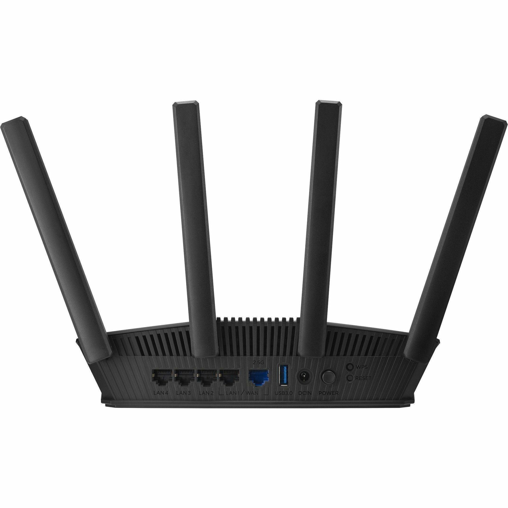 Asus RT-BE58U Wi-Fi 7 IEEE 802.11 a/b/g/n/ac/ax/be Ethernet Wireless Router | SKU AS-RTBE58U