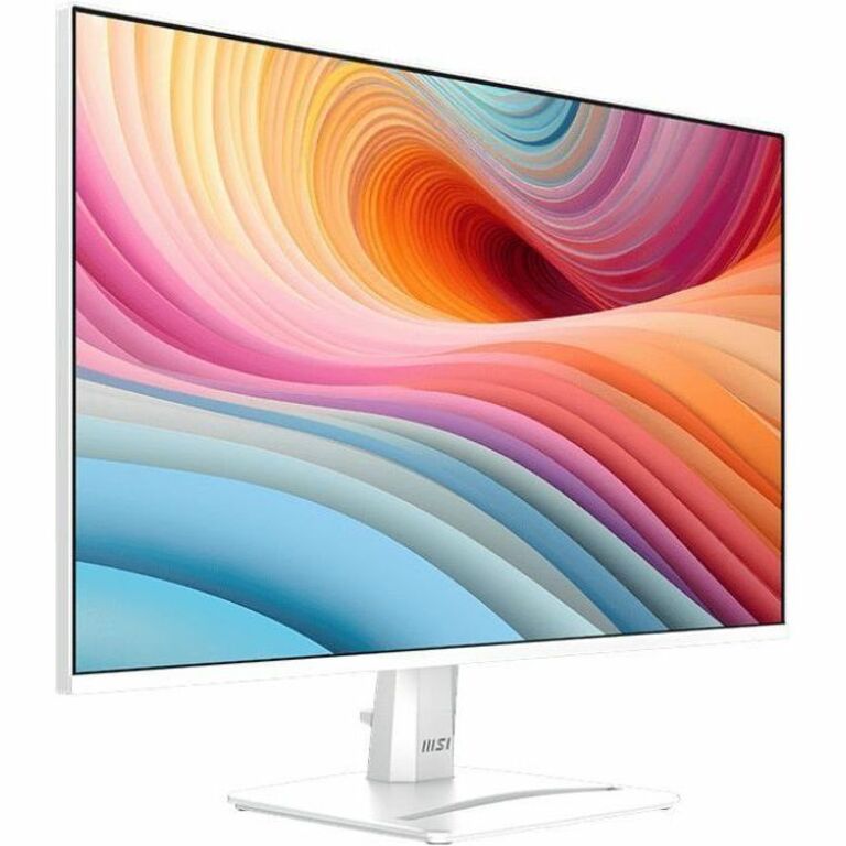 MSI PRO MP275W E2 - PROMP275WE2 - Business Productivity Monitor White - 27" IPS FHD 120Hz Adaptive-Sync Display - HDMI - DisplayPort | SKU MSI-P27WE2